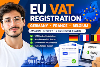 register germany france belgium vat number for amazon shopify ecommerce sellers