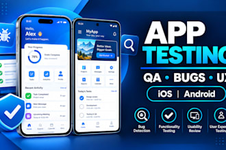 qa review and test ios app, andriod app user experience, usability testing