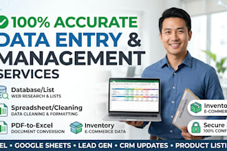 do data entry and management jobs