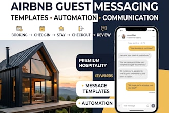 create airbnb guest messaging templates and automated guest communication