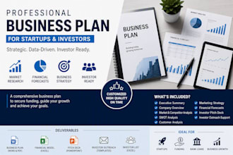 professional business plan for startups and investors