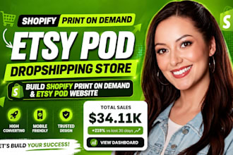 do printiful printify shopify print on demand store etsy shop pod shopify store
