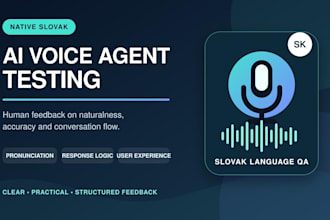 test your ai voice agent and provide detailed feedback