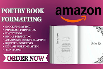 poetry book formatting poetry formatting ebook formatting paperback formatting