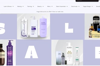 design ecommerce banners, web graphics and social media post creatives