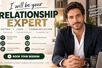 provide relationship advice, dating guidance and communication support