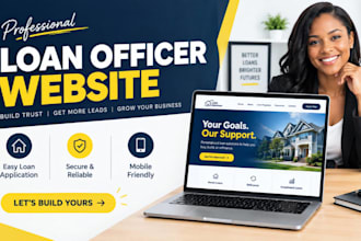 build loan officer website mortgage website mortgage broker website loan officer