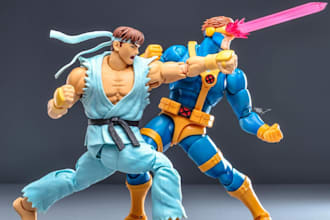 do articulated action figure, 3d toys or statue and character for 3d printing