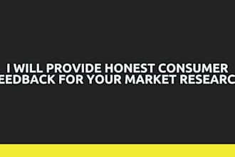 conduct online surveys and market research
