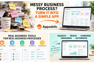 turn your messy business into a simple custom web app