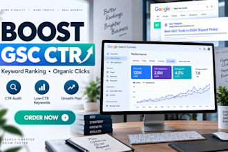 optimize google search console CTR keyword ranking serp and organic clicks