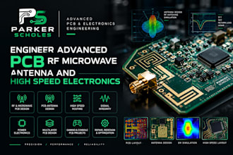 engineer advanced pcb rf microwave antenna and high speed electronics