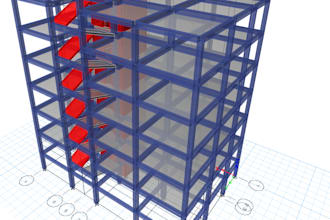 create etabs structural models and analysis reports