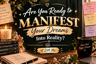 be your manifestation coach to achieve your goals
