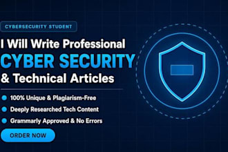 write cybersecurity articles, blogs and pentest reports