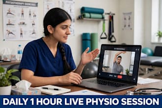 be your online physiotherapist for ortho and neuro rehab