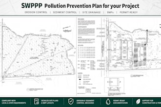 prepare a swppp pollution prevention plan for your project