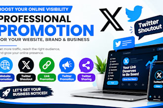 promote website, twitter sharing , reach a 70m USA , UK audience