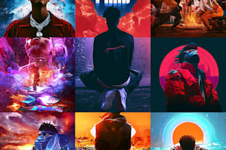design music album cover art and mixtape cover design
