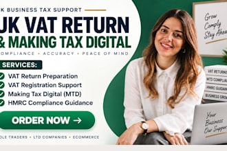 prepare your UK vat return and support your making tax digital compliance