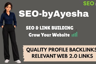 do professional off page SEO and manual link building
