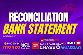 financial statements, bank statement as you need