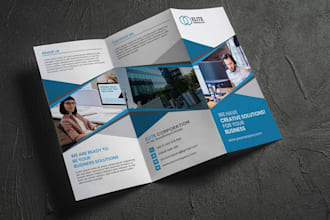 design trifold, bifold, business and marketing brochures