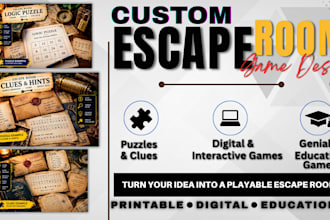 design escape room puzzle design mystery interactive games puzzle books tarkov