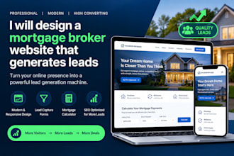 design high converting broker websites that generates leads