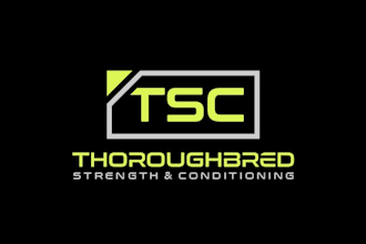 make powerful strong logo for new york city fitness company
