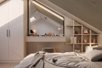 create 3d interior renders for your tiny house or loft
