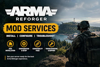 create arma reforger server weapon map vehicle environment