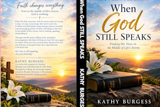 design a professional christian book cover and ebook cover