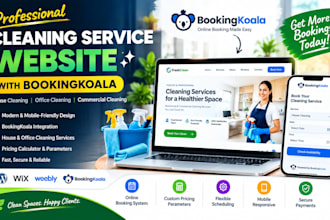 build house office cleaning service website booking koala website bookingkoala