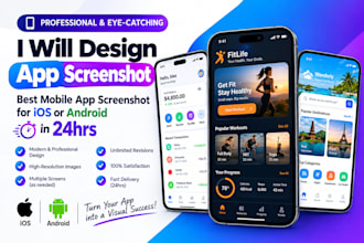 uiux design app screenshot best mobile app screenshot for ios or andriods