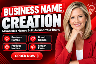 create memorable business brand and company names with naming strategy