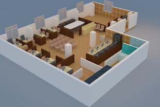 realistic 3d site plan and landscape rendering for your property and real estate