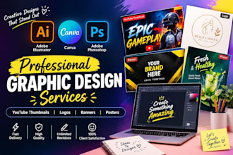 adobe illustrator, adobe photoshop,canva