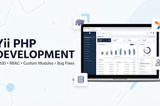 develop and customize your yii PHP web application