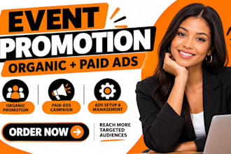 promote event, webinar concert, ticket sales, shows eventbrite marketing