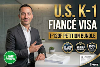 prepare your k1 fiance visa petition, form I 129f, and supporting evidence fast