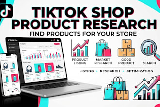 research products for your tiktok shop ecommerce store