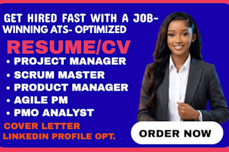 write a professional resume and cover letter