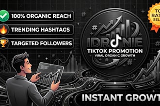 manage, grow and promte your tiktok account monetization