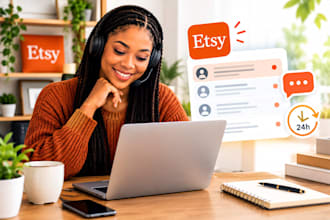 act as your customer support assistant to maintain your etsy star seller status