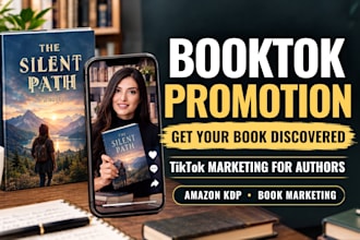 do booktok book promotion and amazon kdp marketing for authors