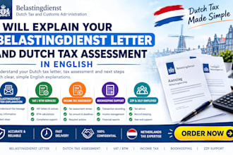 explain your belastingdienst letter and dutch tax assessment in english
