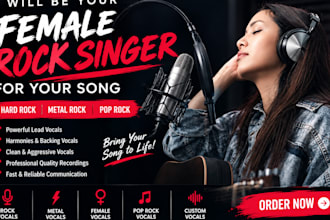 female rock singer, female metal rock singer hard rock vocalist metal vocalist