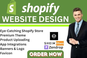 build a professional shopify