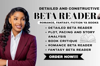 proofread dark romance alpha romance ya fantasy fiction beta reader